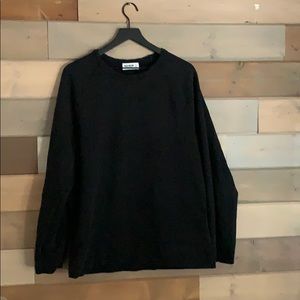 Buck Mason XL Black Crewneck Sweater